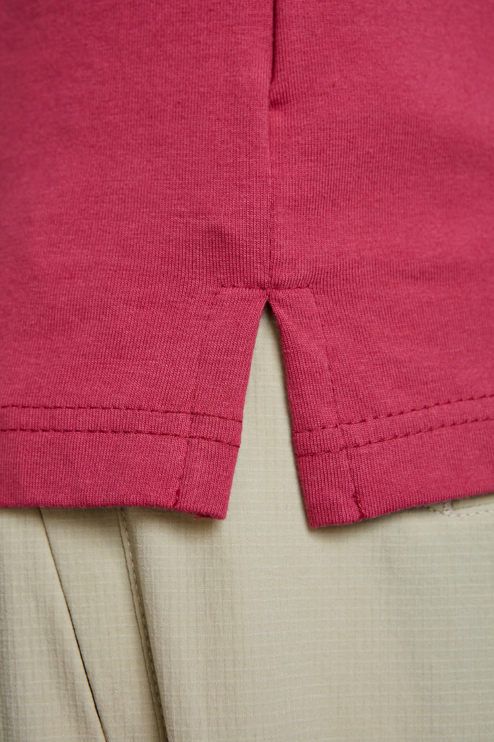 Polo Manga Curta com Zíper Slim Fit