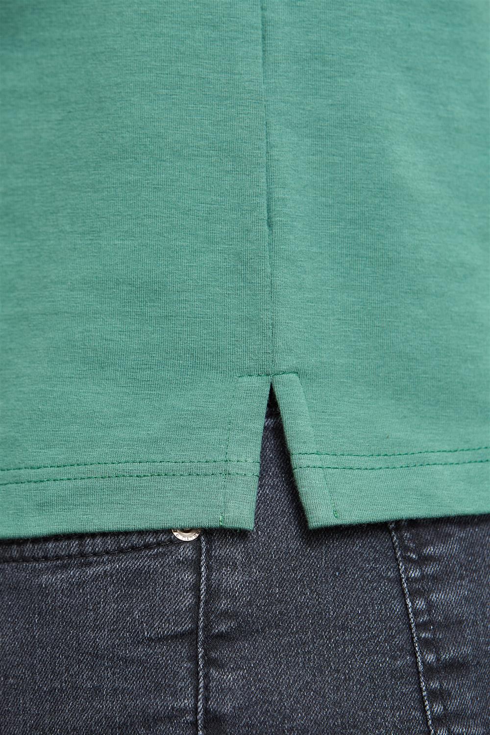 Polo Manga Curta Premium Malha Slim Fit