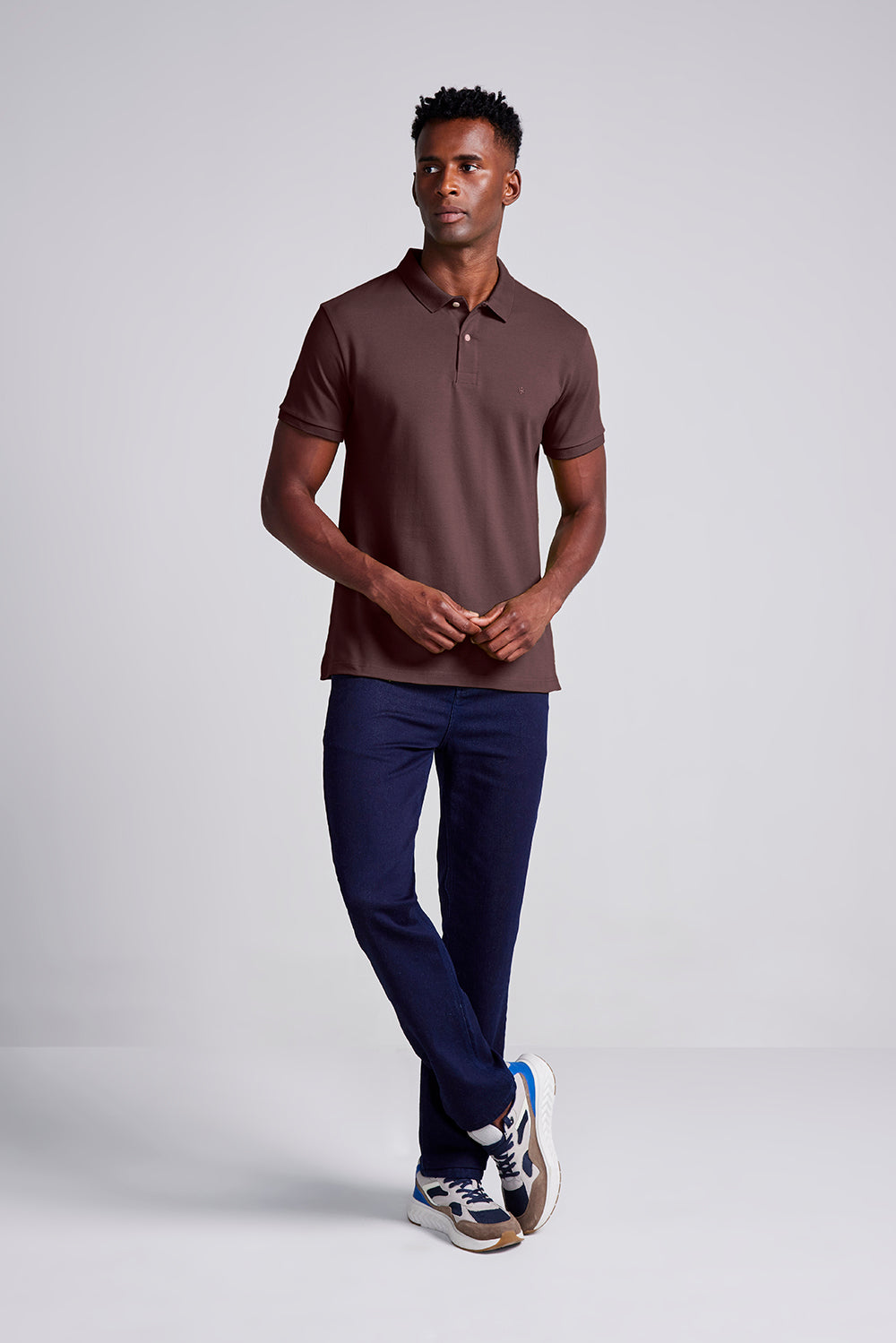 Camisa Polo Piquet Premium Slim Fit