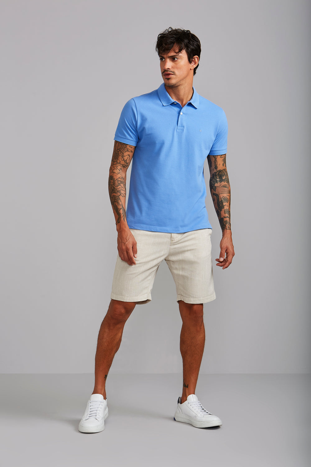 Camisa Polo Piquet Premium Slim Fit