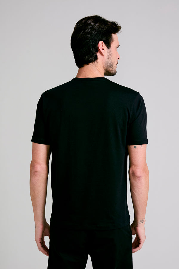 Camiseta Malha Comfort - Preto