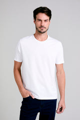 Camiseta Malha Comfort - Branco