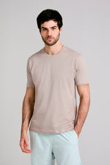 Camiseta Malha Comfort - Marrom