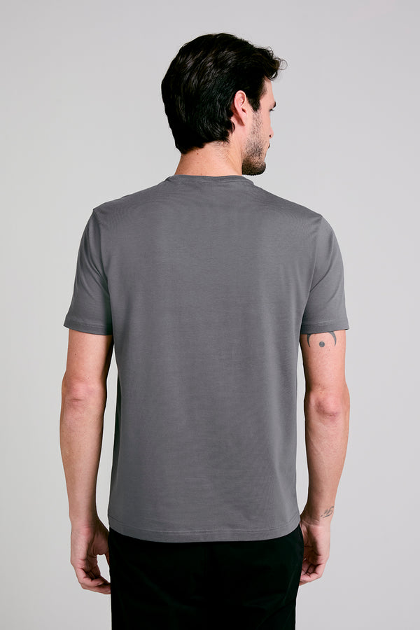 Camiseta Supreme Cotton Comfort - Cinza