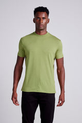 Camiseta Malha Slim Fit - Verde